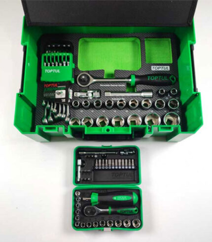 جعبه ابزار سامسونتی 104پارچه تاپ تول مدل GCZ-104L- اریاابزار