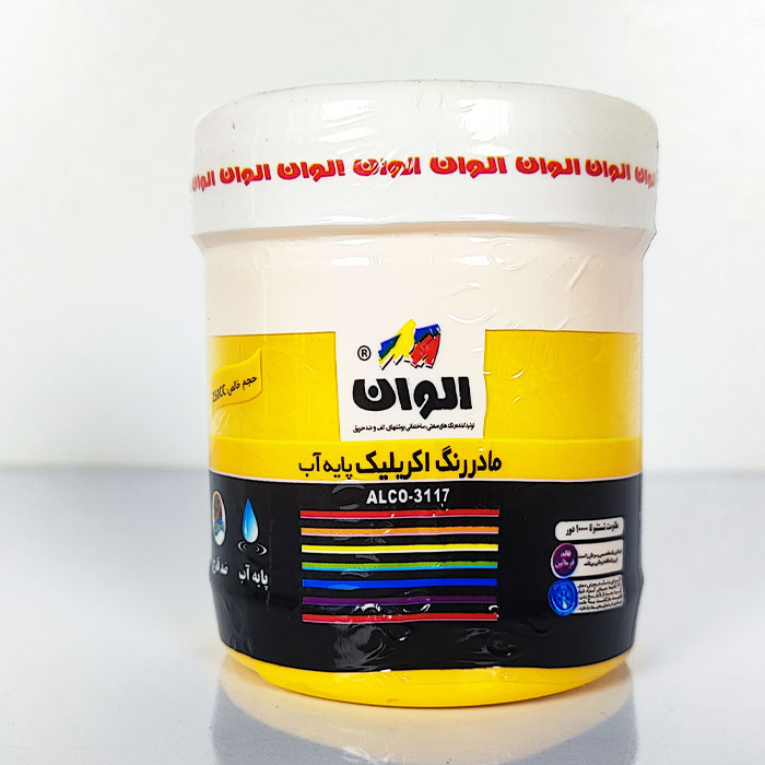 مادررنگ-آکرلیک-زرد-الوان-کد-522-حجم-250CC(پایه-آب)-آریا-ابزار مادررنگ آکرلیک زرد الوان کد 522 حجم 250CC(پایه آب) آریا ابزار