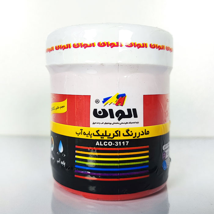 مادررنگ-آکرلیک-قرمز-الوان-کد-542-حجم-250CC(پایه-آب)-آریا-ابزار مادررنگ آکرلیک قرمز الوان کد 542 حجم 250CC(پایه آب) آریا ابزار